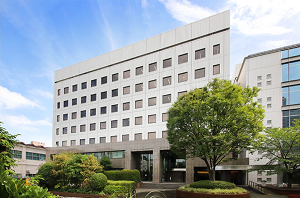 Exterior of the office building